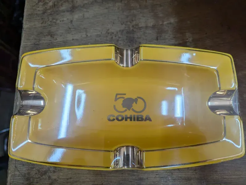 Cohiba 4 Cigars Round Ashtray