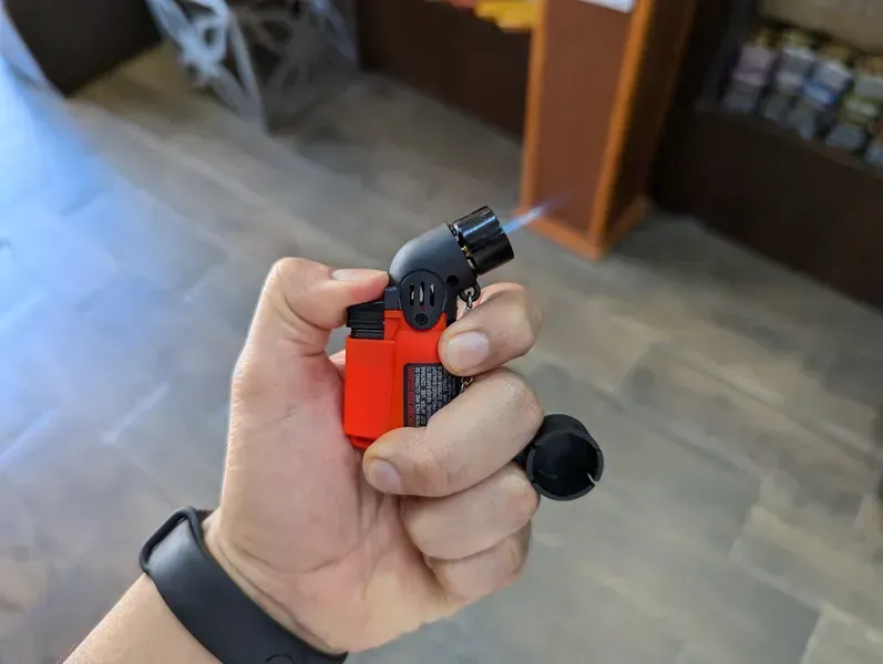 Encendedor Tipo Soplete Doble Flama Eagle